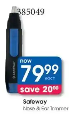 Clicks Safeway Nose & Ear Trimmer offer