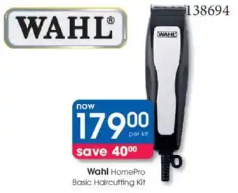 Clicks Wahl HomePro Basic Haircutting Kit offer