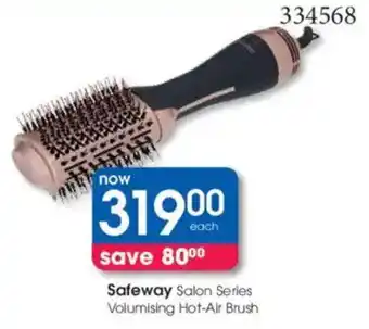 Clicks Safeway Salon Series Volumising Hot-Air Brush offer