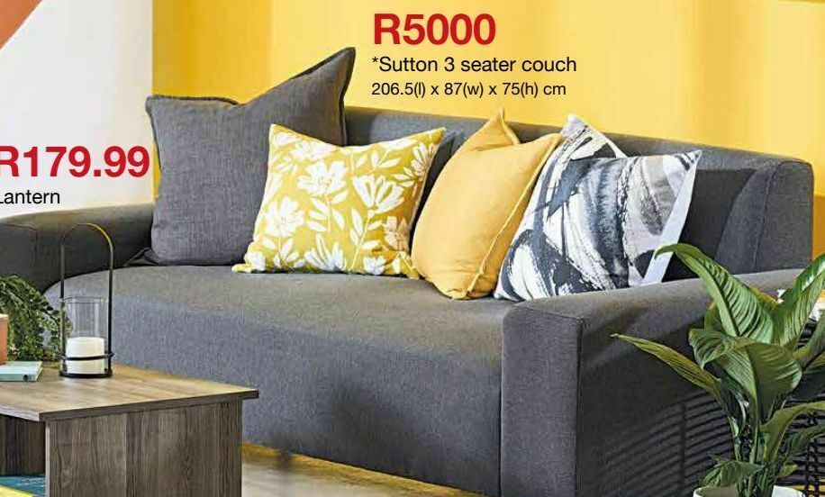 Couch offer at MRP Home