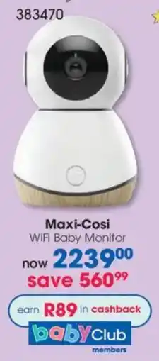 Clicks Maxi-Cosi WiFi Baby Monitor offer