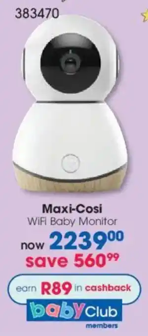 Clicks Maxi-Cosi WiFi Baby Monitor offer