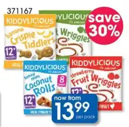 Clicks Kiddylicious Assorted Snacks offer