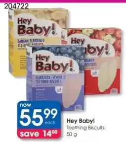 Clicks Hey Baby! Teething Biscuits offer