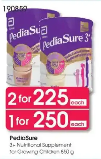 Clicks PediaSure 3+ Nutritional Supplement for Growing Children offer