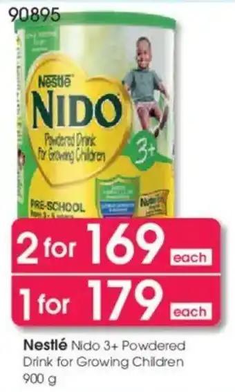 Clicks Nestlé Nido 3+ Powdered Drink for Growing Children offer
