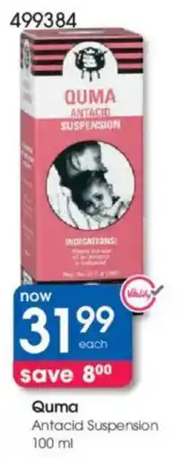 Clicks Quma Antacid Suspension offer