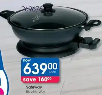 Clicks Safeway Electric Wok offer