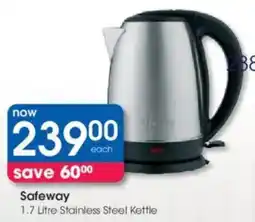 Clicks Safeway Stainless Steel Kettle offer