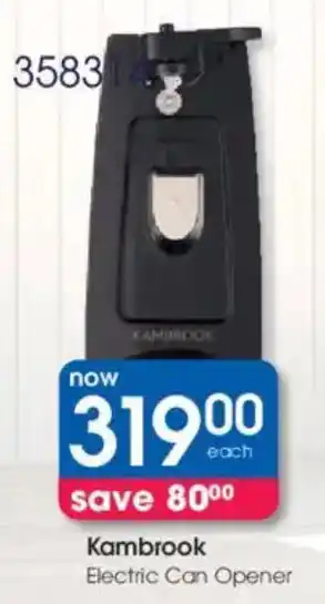 Clicks Kambrook Electric Can Opener offer