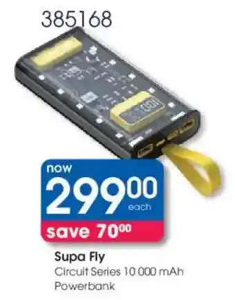 Clicks Supa Fly Circuit Series 10 000 mAh Powerbank offer