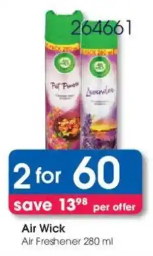 Clicks Air Wick Air Freshener offer