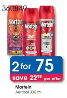 Clicks Mortein Aerosol offer