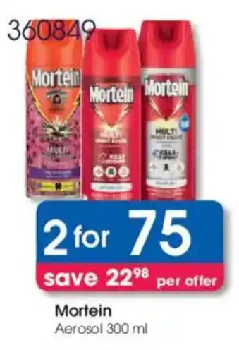 Clicks Mortein Aerosol offer