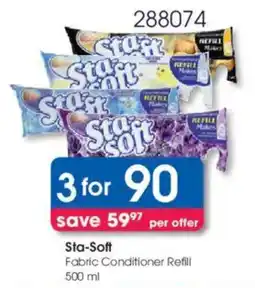 Clicks Sta-Soft Fabric Conditioner Refill offer