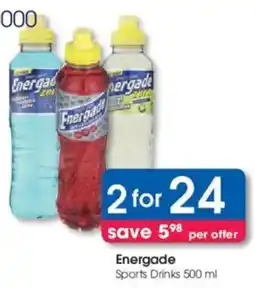Clicks Energade Sports Drinks offer