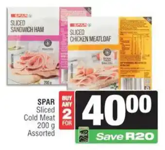 KwikSpar SPAR Sliced Cold Meat Assorted offer