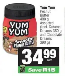 KwikSpar Yum Yum Peanut Butter Assorted offer
