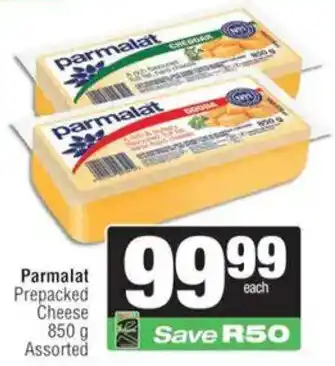 KwikSpar Parmalat Prepacked Cheese Assorted offer