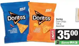 KwikSpar Doritos Corn Chips Assorted offer