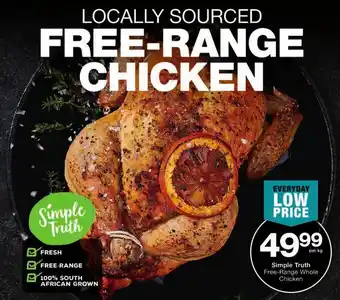 Checkers Simple Truth Free-Range Whole Chicken offer