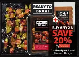 Checkers Ready to Braai Product Range offer