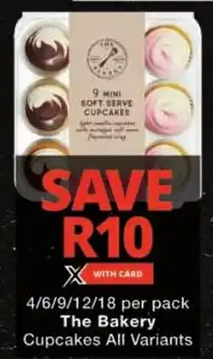 Checkers The Bakery Cupcakes All Variants offer