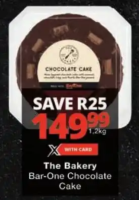 Checkers The Bakery Bar-One Chocolate Cake offer