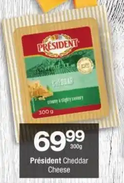 Checkers Président Cheddar Cheese offer