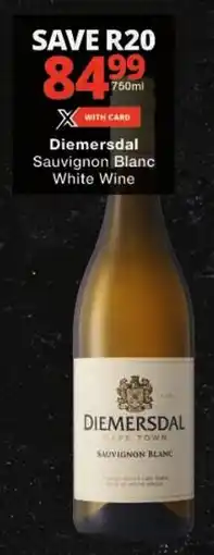 Checkers Diemersdal Sauvignon Blanc White Wine offer
