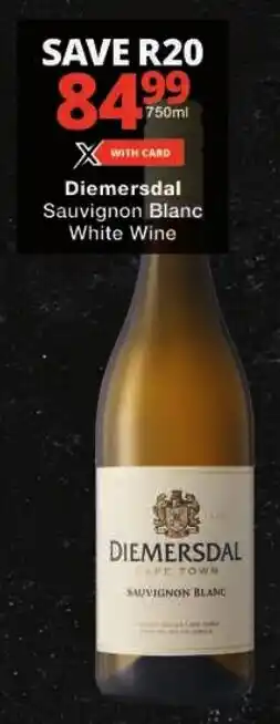Checkers Diemersdal Sauvignon Blanc White Wine offer