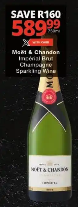Checkers Moët & Chandon Impérial Brut Champagne Sparkling Wine offer