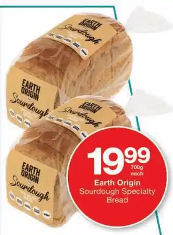 Checkers Earth Origin Sourdough Specialty Bread offer