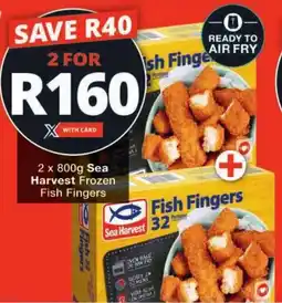 Checkers Sea Harvest Frozen Fish Fingers offer