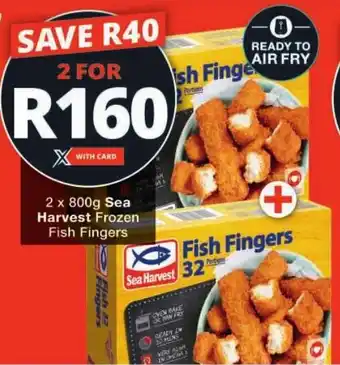 Checkers Sea Harvest Frozen Fish Fingers offer