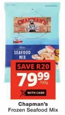 Checkers Chapman's Frozen Seafood Mix offer