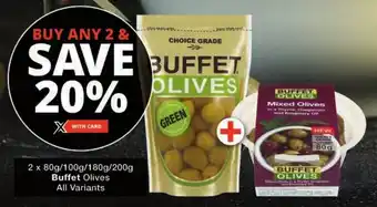 Checkers Buffet Olives All Variants offer
