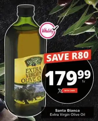 Checkers Santa Bianca Extra Virgin Olive Oil offer