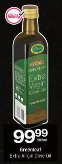Checkers Greenleaf Extra Virgin Olive Oil offer