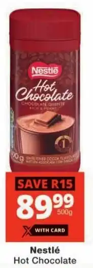 Checkers Nestlé Hot Chocolate offer