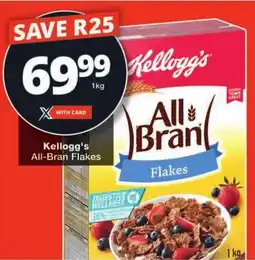 Checkers Kellogg's All-Bran Flakes offer