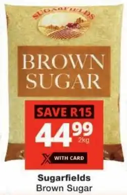 Checkers Sugarfields Brown Sugar offer