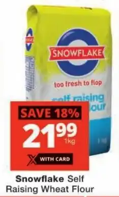 Checkers Snowflake Self Raising Wheat Flour offer