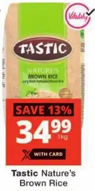 Checkers Tastic Nature's Brown Rice offer
