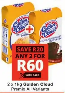 Checkers Golden Cloud Premix All Variants offer