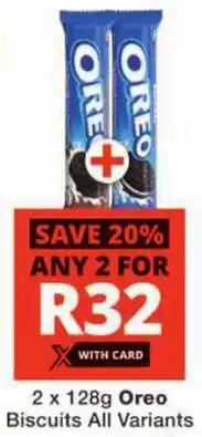 Checkers Oreo Biscuits All Variants offer