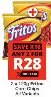 Checkers Fritos Corn Chips All Variants offer