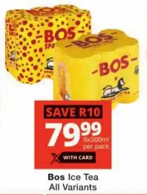 Checkers Bos Ice Tea All Variants offer
