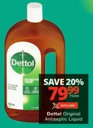Checkers Dettol Original Antiseptic Liquid offer