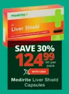 Checkers Medirite Liver Shield Capsules offer